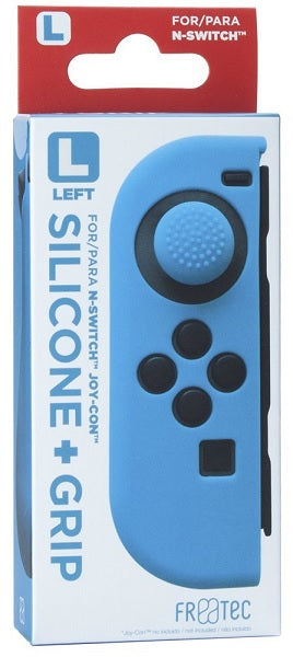 Funda Fr·Tec Silicona + Grip Joy-Con Azul Izquierdo Funda Fr·Tec Silicona + Grip Joy-Con Azul Izquierdo